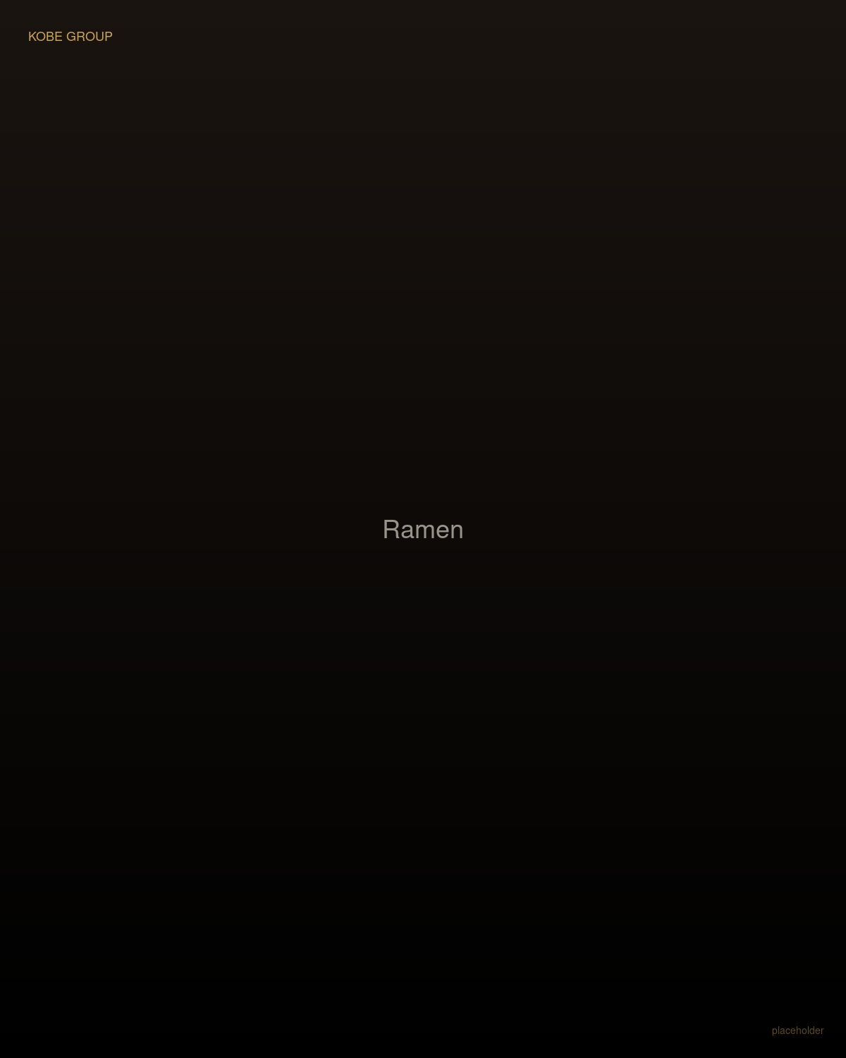 Kobe Ramen