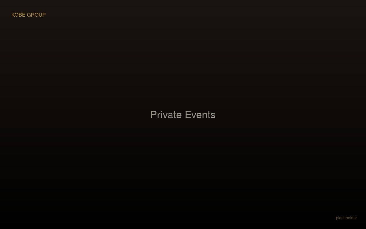 Private & Corporate Events