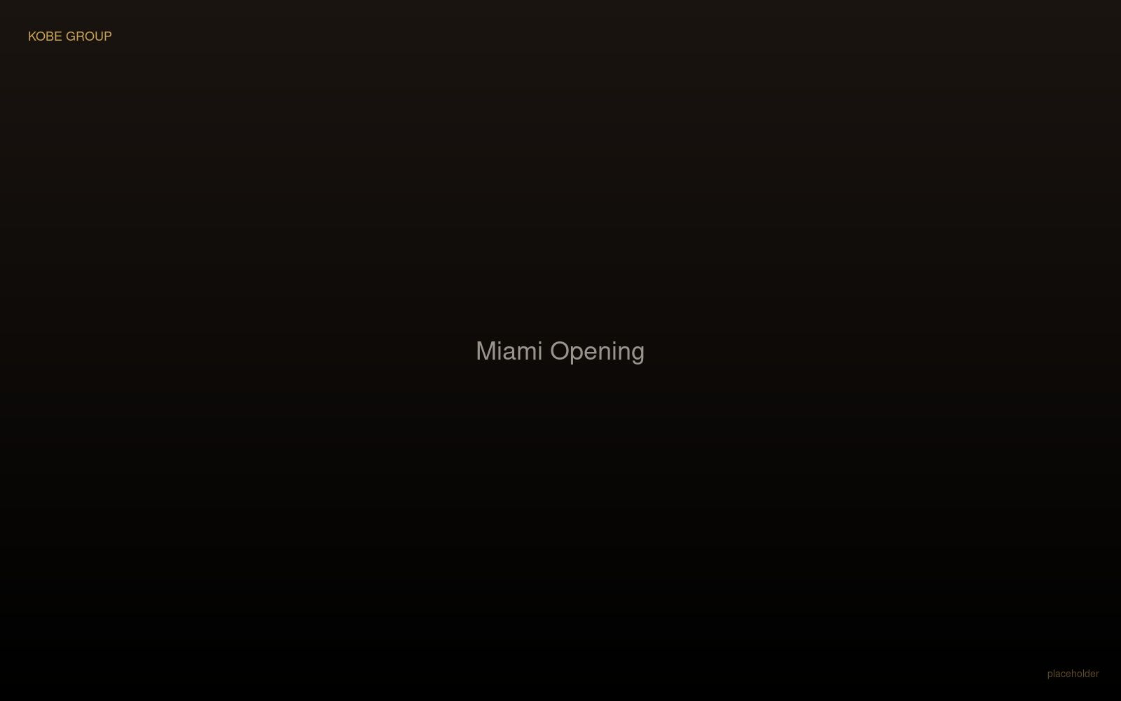 Kobe Steak Opens in Miami's Brickell Neighborhood
